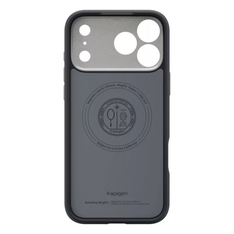 Spigen Nano Pop Mag MagSafe Hülle für iPhone 18 Pro Max / 17 Pro Max – Black Sesame