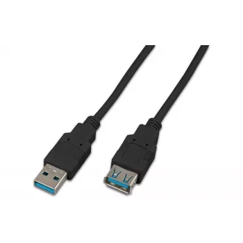 Wirewin USB 3.0 A-A MF 3.0 SW USB-Kabel 3 m USB 3.2 Gen 1 (3.1 Gen 1) USB A Schwarz