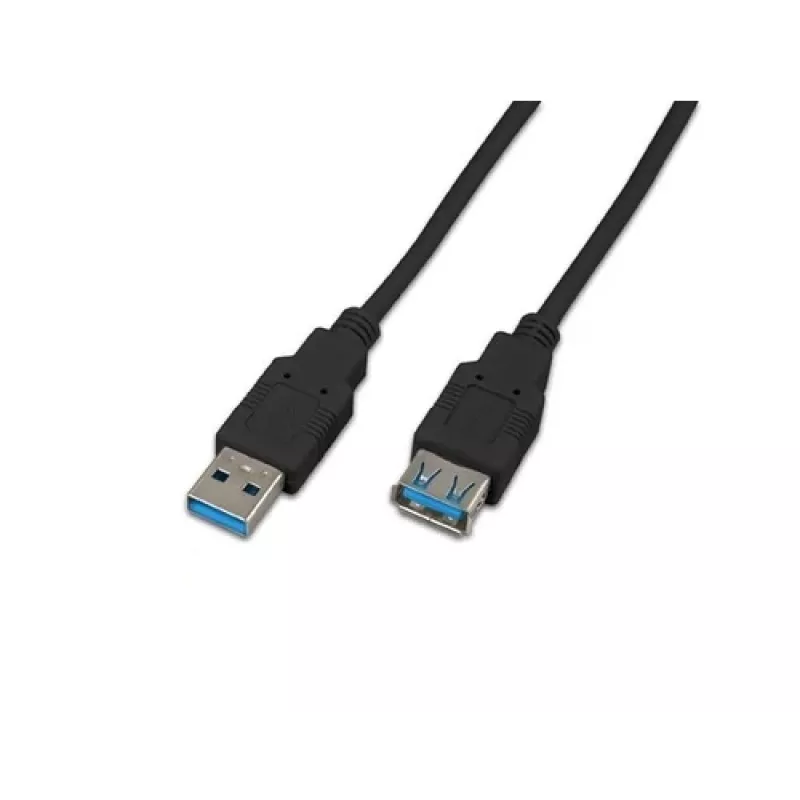 Wirewin USB 3.0 A-A MF 3.0 SW USB-Kabel 3 m USB 3.2 Gen 1 (3.1 Gen 1) USB A Schwarz