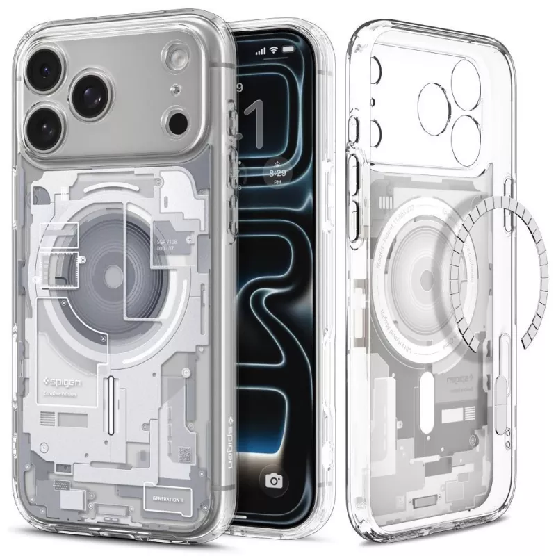SPIGEN Ultra Hybrid MagSafe iPhone 17 Pro / 18 Pro Zero One Weiß