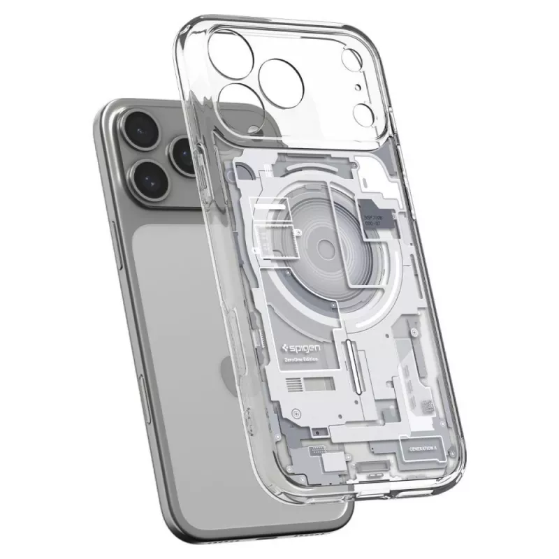 SPIGEN Ultra Hybrid MagSafe iPhone 17 Pro / 18 Pro Zero One Weiß