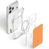 SPIGEN Ultra Hybrid T MagSafe iPhone 17 Pro / 18 Pro Glänzend Orange