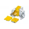 Wirewin WKS JACK KAT6A SLIM 12 CAT6A 10 Gigabit Ethernet geschirmtes Keystone-Modul, 12er-Pack