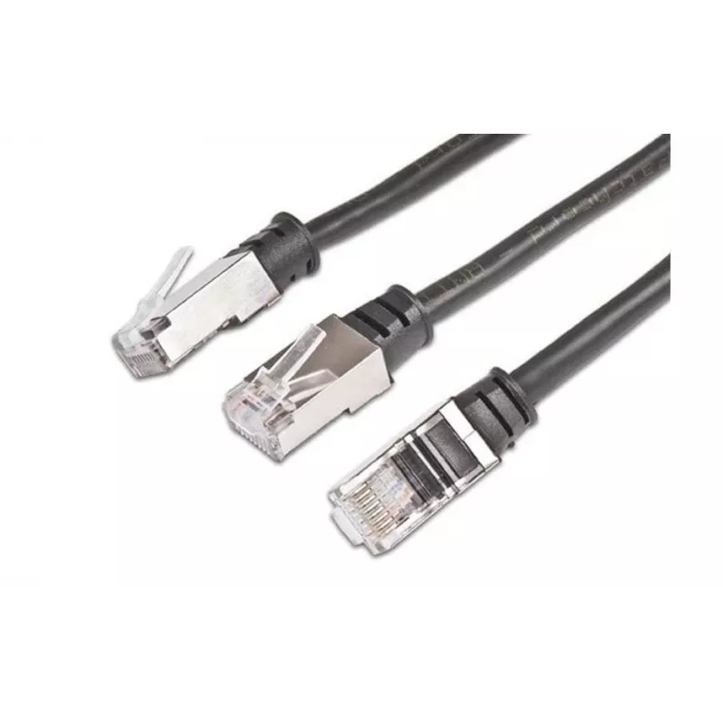 Wirewin PKW-OUT-K5E 5.0 Cat5e F/UTP Netzwerk-Patchkabel, 5 m, Schwarz