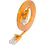 Wirewin Cat.6 Slim Ethernet Patchkabel U/UTP 1m Orange PKW-SLIM-KAT6 1.0 OR