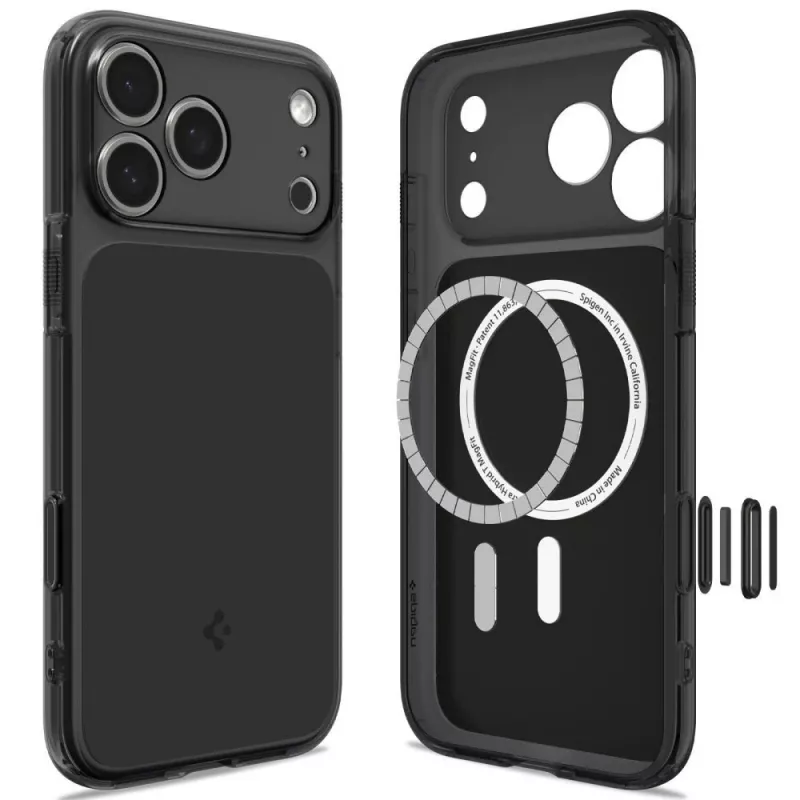 SPIGEN Ultra Hybrid T MagSafe iPhone 17 Pro / 18 Pro Mattschwarz