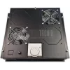 Wirewin FAN ROOF 2V BL Rack-Kühlungslüftereinheit, 2 Lüfter, 230V, 460 m³/h, Schwarz