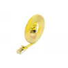 Wirewin Cat6A Slim Ethernet Patchkabel U/FTP Flach Gelb 1m 10Gbps PKW-STP-SLIM-K6A 1.0 GE