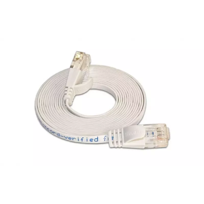 Wirewin Cat.6 Slim Patchkabel U/UTP 7,5m Weiß PKW-SLIM-KAT6 7.5 WS