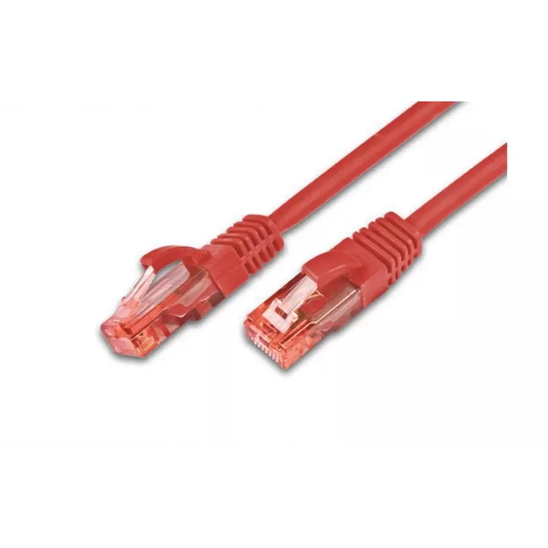 Wirewin PKW-UTP-KAT6 0,25 RT Netzwerkkabel 0,25 m Cat6 U/UTP (UTP) Rot