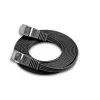 Wirewin Triotronik PKW-STP-SLIM-KAT6 1.0 SW Cat6 U/FTP Slim Ethernet-Patchkabel, 1 m, Schwarz