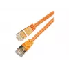 Wirewin Cat6 U/FTP Slim Ethernet Patchkabel, Flach, Orange, 15 m PKW-STP-SLIM-KAT6 15.0 OR