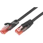 Wirewin PKW-UTP-KAT6 20,0 SW Cat6 U/UTP Netzwerk-Patchkabel, 20 m, Schwarz
