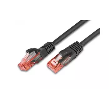 Wirewin PKW-UTP-KAT6 20,0 SW Cat6 U/UTP Netzwerk-Patchkabel, 20 m, Schwarz