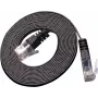 Wirewin Triotronik PKW-SLIM-KAT6 0.25 SW - Cat6 U/UTP Slim Ethernet Patchkabel, RJ-45 Stecker zu Stecker, 0,25 m, Schwarz