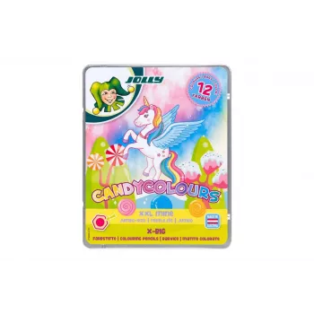 JOLLY X-BIG CANDYCOLOURS Buntstifte, gemischte Farben, 12 Stück (3099-0137)