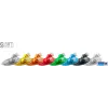 Wirewin Cat.6 SLIM-Light Patchkabel, U/UTP, 0,15 m, Gelb PKW-LIGHT-K6 0.15 GE