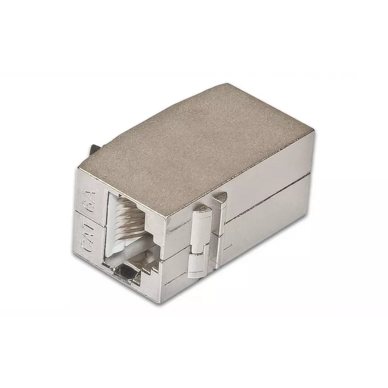 Wirewin TKS Coupler CAT6A Keystone Adapter RJ45 Buchse zu Buchse STP 1:1