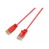 Wirewin Cat.6 Slim-Light Patchkabel U/UTP 0,15m Rot PKW-LIGHT-K6 0.15 RT