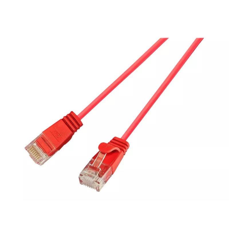 Wirewin Cat.6 Slim-Light Patchkabel U/UTP 0,15m Rot PKW-LIGHT-K6 0.15 RT
