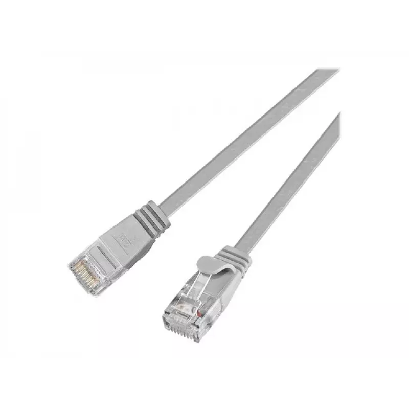 Wirewin SLIM Patchkabel UTP Netzwerkkabel Grau 15 m Cat6 U/UTP (PKW-SLIM-KAT6 15.0)