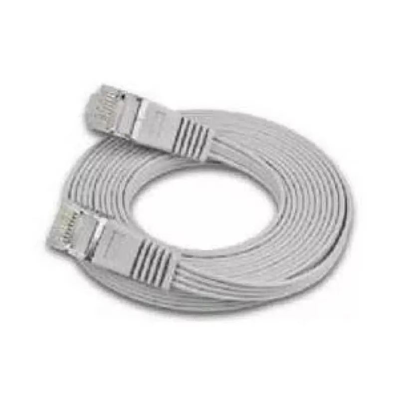Wirewin Triotronik Cat6 U/UTP Netzwerk-Patchkabel, 0,5m, RJ45 Stecker zu Stecker, Grau PKW-SLIM-KAT6 0.5