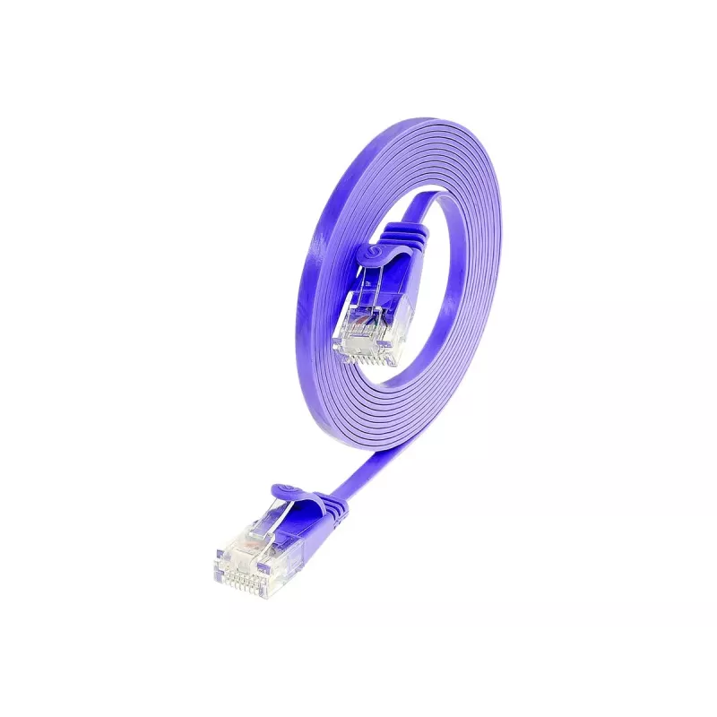 Wirewin Cat.6 U/UTP Slim Patchkabel, 0,5 m, Violett PKW-SLIM-KAT6 0.5 VT