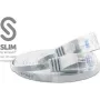 Wirewin Triotronik PKW-SLIM-KAT6 20.0 WS - 20m weißes Cat6 U/UTP Slim Ethernet Patchkabel, RJ45 Stecker zu Stecker, Gigabit