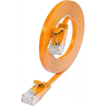 Wirewin SLIM U6 5 OR - Cat.6 Slim Patchkabel, U/UTP, 5,0 m, Orange PKW-SLIM-KAT6 5.0 OR