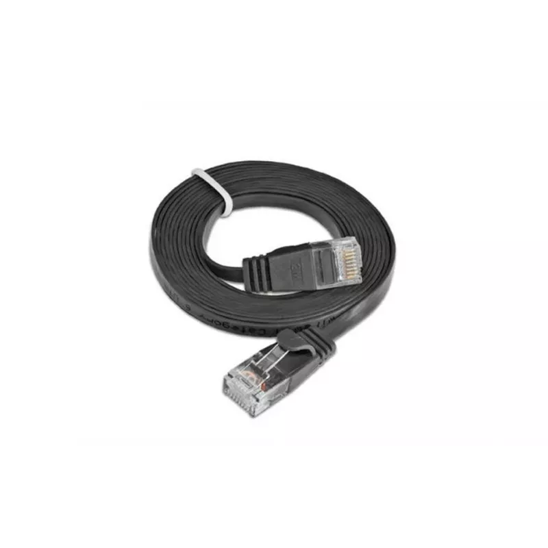 Wirewin Cat6 U/UTP Slim Ethernet Patchkabel, 7,5 m, Schwarz PKW-SLIM-KAT6 7.5 SW