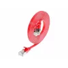 Wirewin SLIM S6 01 RT - Cat.6 SLIM Patchkabel, STP(PIMF), 0,1 m, Rot PKW-STP-SLIM-KAT6 0.1 RT