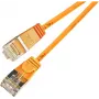 Wirewin Triotronik PKW-LIGHT-STP-K6 10.0 OR Cat6 F/FTP Patchkabel, RJ45 Stecker zu Stecker, 10 m, Orange