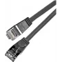 Wirewin Triotronik PKW-STP-SLIM-KAT6 20.0 SW - 20m Cat6 U/FTP Slim Ethernet Patchkabel, Schwarz