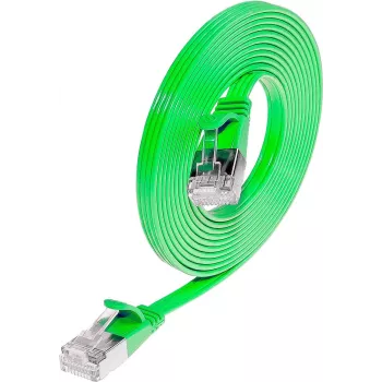 Wirewin SLIM S6 25 GN - Cat.6 SLIM Patchkabel, STP (PIMF), 25 m, Grün PKW-STP-SLIM-KAT6 25.0 GN