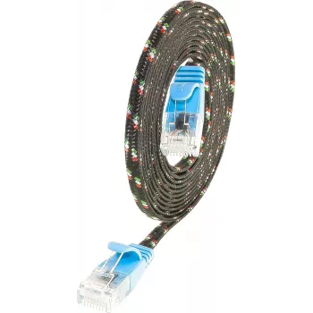 Wirewin PKW-TOUGH-K6 1.0 BL - Cat.6 Slim Tough Ethernet Patchkabel, U/UTP, 1 m, Blau