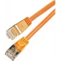 Wirewin Triotronik PKW-STP-SLIM-KAT6 0.1 OR - Cat6 U/FTP Slim Ethernet Patchkabel, RJ-45 Stecker/Stecker, 0,1 m, Orange