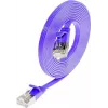 Wirewin Triotronik Cat6 U/FTP Slim Ethernet Patchkabel, 3 m, RJ-45 Stecker zu Stecker, Kupfer, Violett PKW-STP-SLIM-KAT6 3.0 VT
