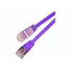 Wirewin Triotronik Cat6 U/FTP Slim Ethernet Patchkabel, 3 m, RJ-45 Stecker zu Stecker, Kupfer, Violett PKW-STP-SLIM-KAT6 3.0 VT