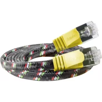 Wirewin SLIM ST6 5 GE - Cat.6 SLIM-Tough Kabel, F/FTP, 5,0 m, Gelb PKW-TOUGH-STP-K6 5.0 GE