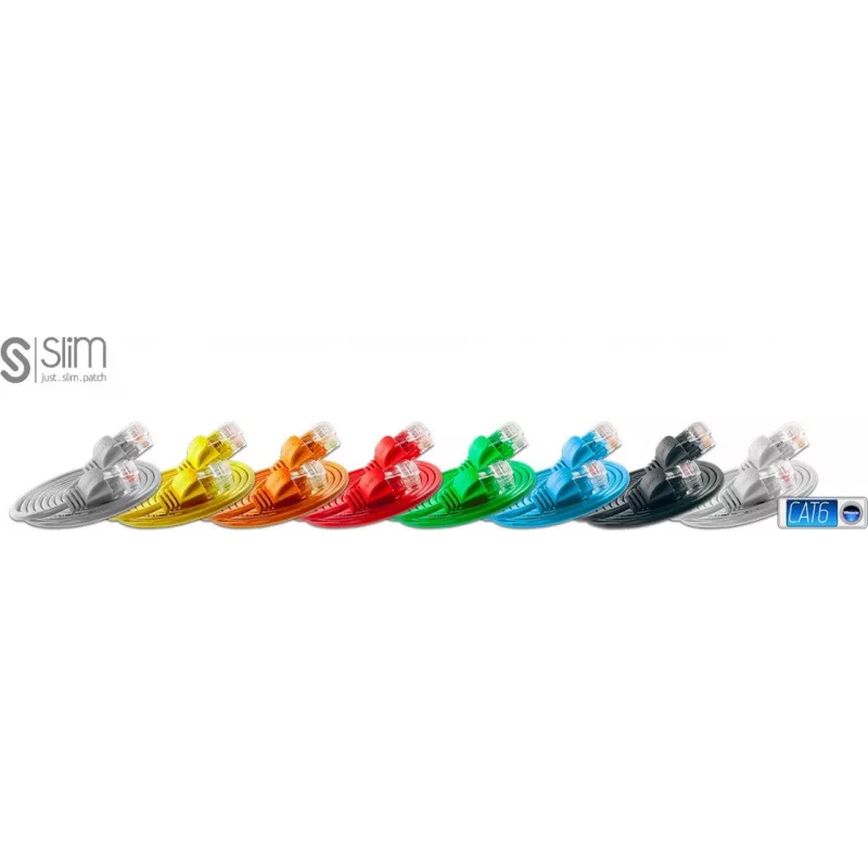 Wirewin Cat.6 Slim-Light Patchkabel U/UTP 0,15m Grau (PKW-LIGHT-K6 0.15)