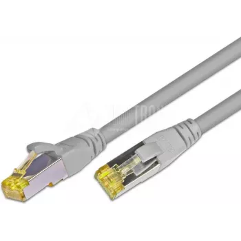 Wirewin Cat.6A S/FTP Patchkabel, RJ45, 0,5m, Grau PKW-PIMF-KAT6A 0.5