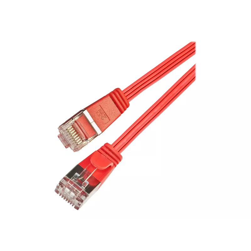 Wirewin SLIM S6 1.5 RT - Cat.6 SLIM Patchkabel, STP (PIMF), 1,5 m, Rot PKW-STP-SLIM-KAT6 1.5 RT