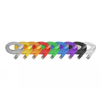 Wirewin Cat6 Slim Patchkabel U/FTP Flach Violett 15m PKW-STP-SLIM-KAT6 15.0 VT