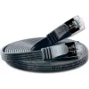 Wirewin Triotronik PKW-STP-SLIM-KAT6 2.0 SW - 2m Cat6 U/FTP Slim Ethernet Patchkabel, RJ45 Stecker zu Stecker, Schwarz