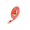 Wirewin Cat6a U/FTP Slim Ethernet Patchkabel, RJ45 Stecker zu Stecker, Rot, 3 m PKW-STP-SLIM-K6A 3.0 RT