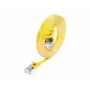 Wirewin Triotronik Cat6 U/FTP Patchkabel, 20 m, RJ45 Stecker zu Stecker, Gelb PKW-STP-SLIM-KAT6 20.0 GE