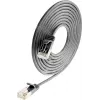 Wirewin Triotronik PKW-LIGHT-STP-K6 0,5 SW Cat6 S/FTP Patchkabel, Schwarz, 0,5 m