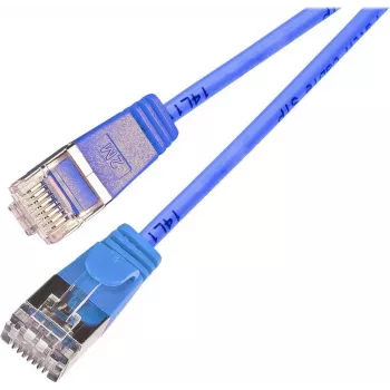 Wirewin Triotronik PKW-LIGHT-STP-K6 1.0 BL Cat6 STP Patchkabel, 1 m, Blau