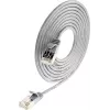 Wirewin Triotronik PKW-LIGHT-STP-K6 5.0 Cat6 geschirmtes Ethernet-Patchkabel, RJ-45 Stecker zu Stecker, 5 m, Schwarz