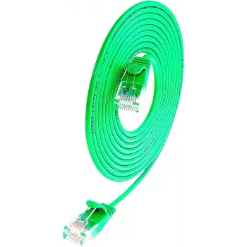 Wirewin SLIM UL6 1 GN - Cat.6 Slim Patchkabel, U/UTP, 1,0 m, Grün PKW-LIGHT-K6 1.0 GN